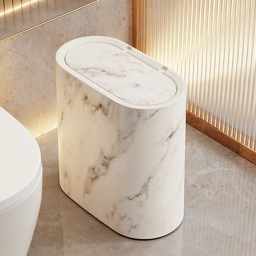 Narrow white marble effect - narrow,