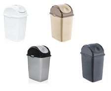 Slim Dustbin Swing Lid Waste