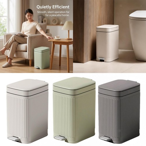 Bathroom trash can garbage - bathroom,