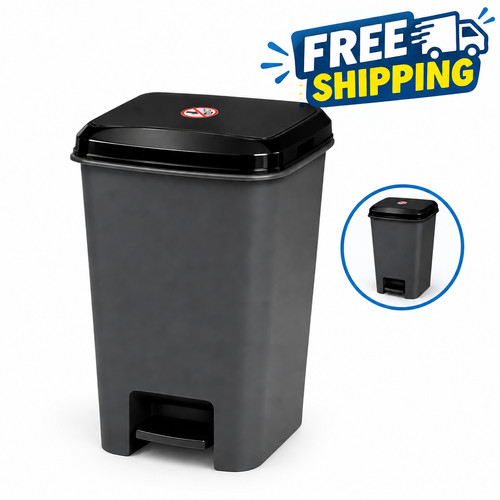 20l slim pedal bin - pedal, for