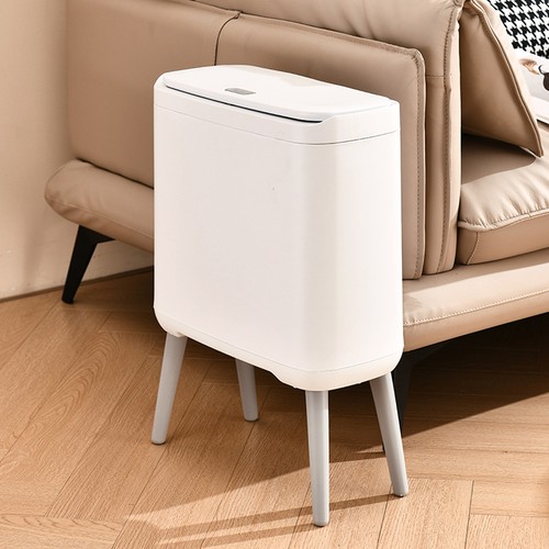 Slim trash can narrow kitchen - can,