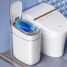 Narrow Waste Bin W/ Automatic