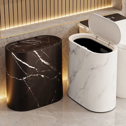 12l marble pattern bin - bin, with