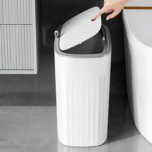 13l narrow waste bin with - 8l/13l,