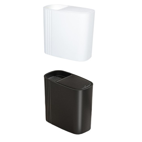Bathroom trash can rectangular - bathroom,