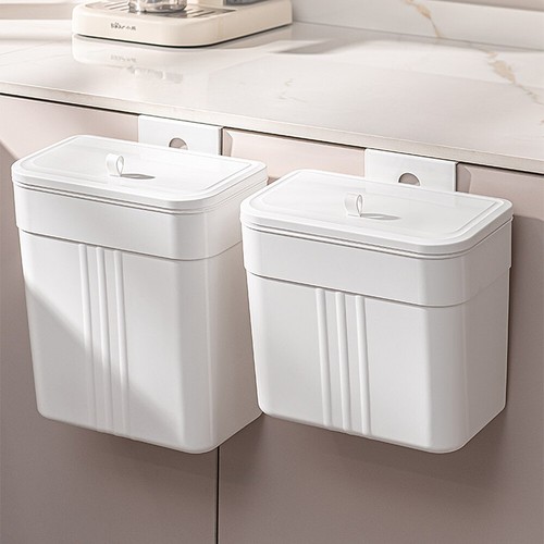 Wall mounted garbage - mounted, bin