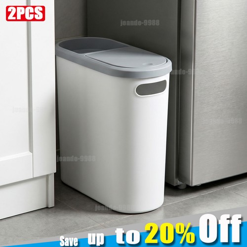 10l slim narrow trash can - 10l,