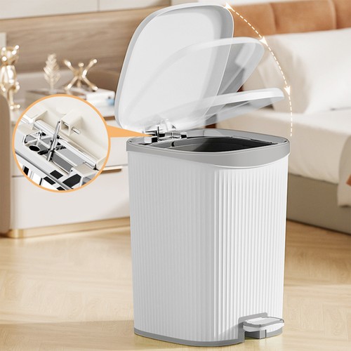 15l large pedal bin - soft, close