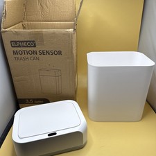 Bathroom Trash Bin with Lid