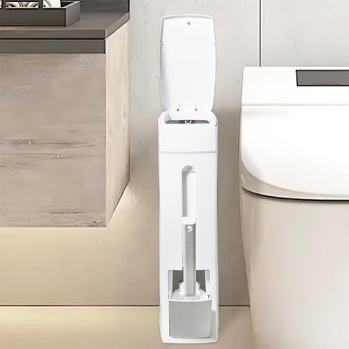 Bathroom bin and toilet - bathroom,