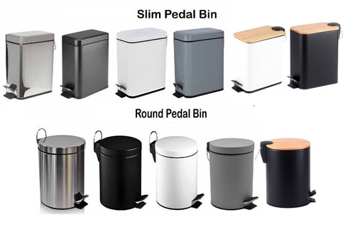 Toilet pedal bin - toilet,
