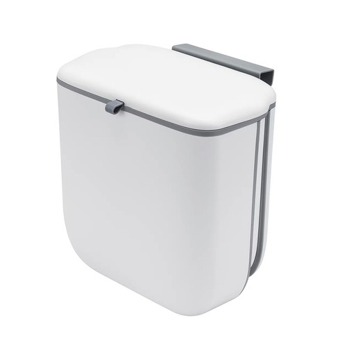 Narrow plastic waste bin - narrow,