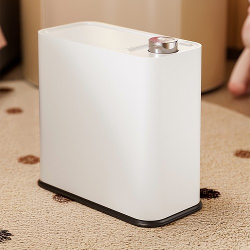 Slim rubbish waste bin - rubbish,