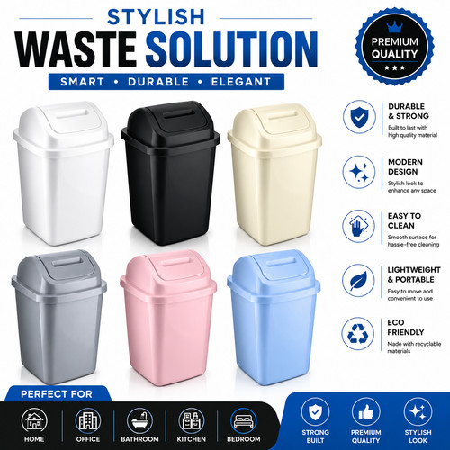 New bathroom bin swing top - bin,