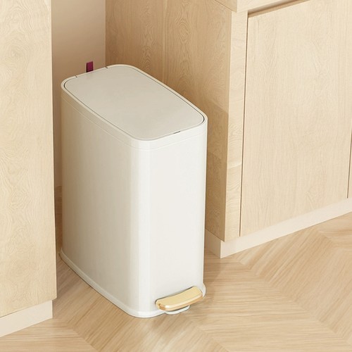 Slim pedal trash can - slim,