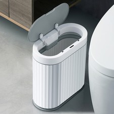 Slim Bathroom Toilet Trash Can