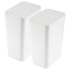 2PCS Slim Bathroom Bin with