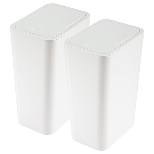 2pcs slim bathroom bin with - bathroom,