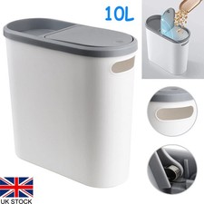 Narrow Plastic Waste Bin With