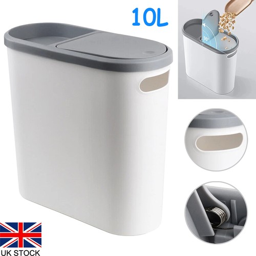 Narrow plastic waste bin with - bin,