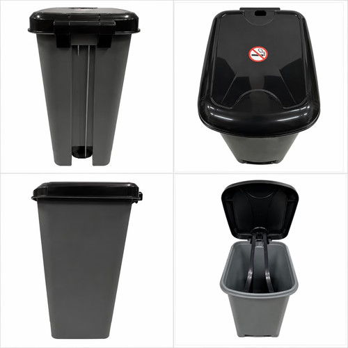 40l slim pedal - bin, with