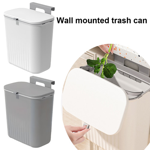 Wall mounted waste bin - 9l,