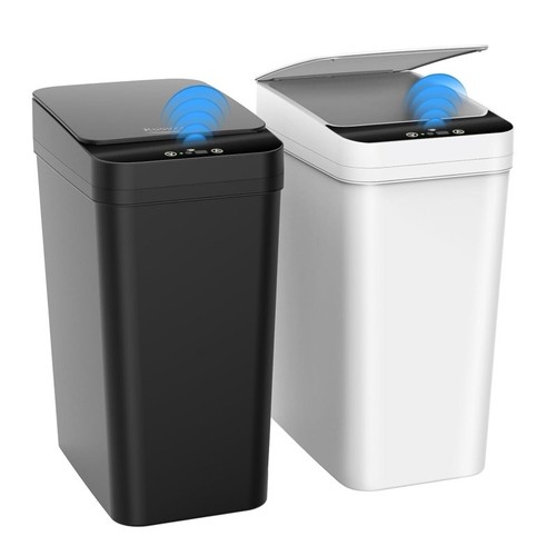 Smart touchless bathroom trash - smart,
