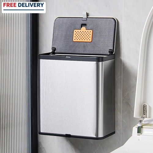 Wall mounted kitchen waste bin - wall,
