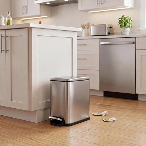 Takywep slim kitchen trash - trash, can