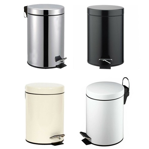 Litre small pedal bin - litre, s/s