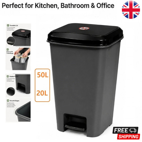 50l 20l slim pedal - bin, waste