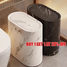 Narrow Plastic Waste Bin With