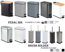 5L Rectangular Slim Pedal Bin