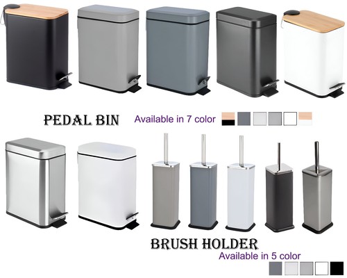 Rectangular slim pedal - 5l,
